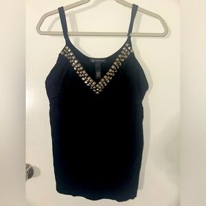 INC INTERNATIONAL CONCEPT : STUDDED TANK TOP